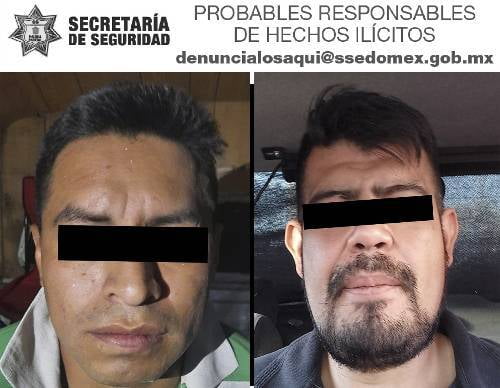 Video: Detienen a presuntos protagonistas de asalto a combi en Nicolás Romero